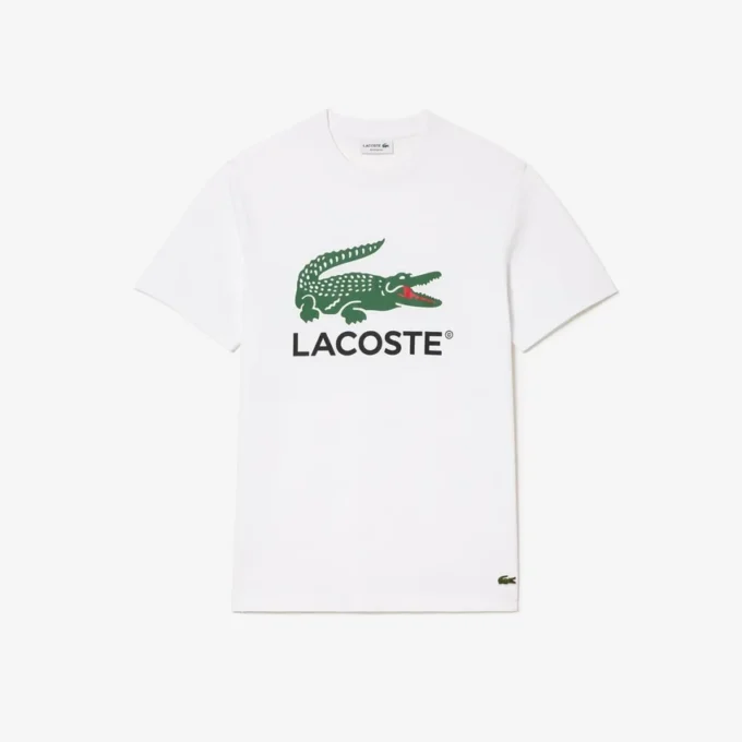 T-shirt da uomo in cotone con stampa iconica