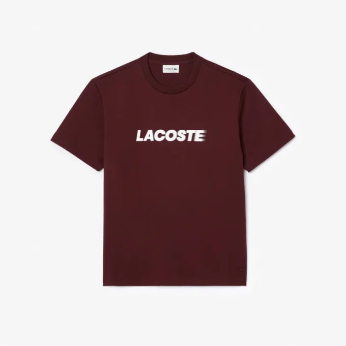 T-shirt da uomo in cotone pesante con logo T-shirt da uomo in cotone pesante con logo
