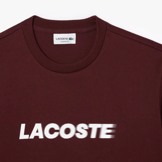 T-shirt da uomo in cotone pesante con logo T-shirt da uomo in cotone pesante con logo