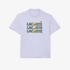 T-shirt da uomo in cotone pesante con stampa a palline T-shirt da uomo in cotone pesante con stampa a palline