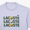 T-shirt da uomo in cotone pesante con stampa a palline T-shirt da uomo in cotone pesante con stampa a palline