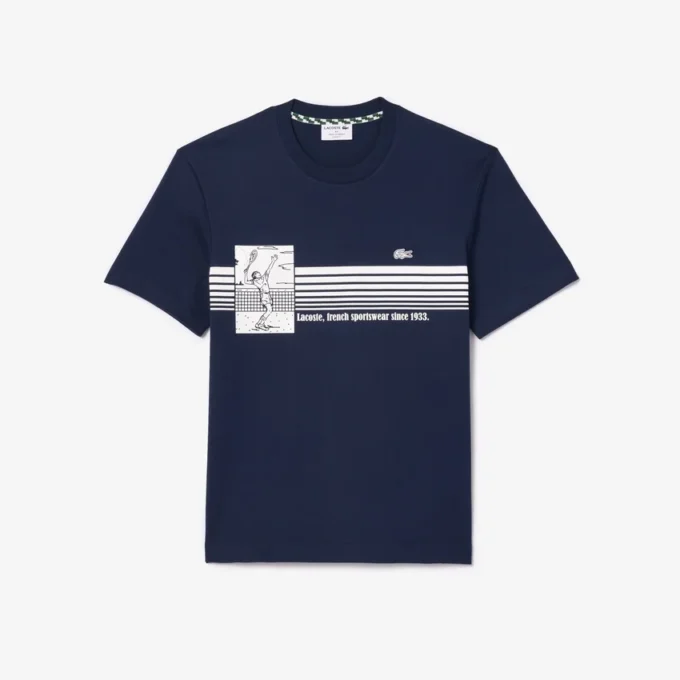 T-shirt da uomo in cotone pesante Made in France T-shirt da uomo in cotone pesante Made in France