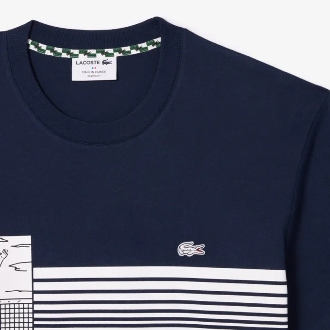 T-shirt da uomo in cotone pesante Made in France T-shirt da uomo in cotone pesante Made in France