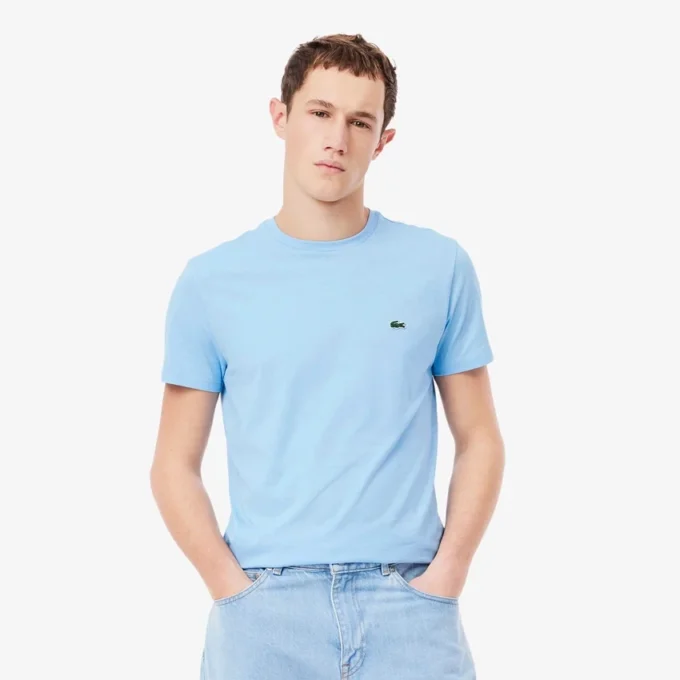 T-shirt da uomo in cotone Pima