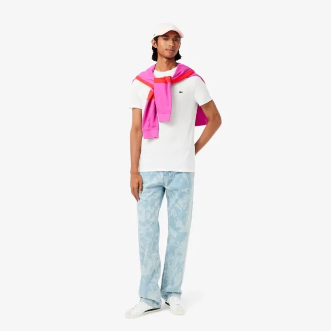 T-shirt da uomo in cotone Pima T-shirt da uomo in cotone Pima