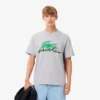 T-shirt da uomo in cotone stampata T-shirt da uomo in cotone stampata