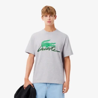 T-shirt da uomo in cotone stampata