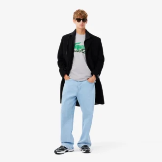 T-shirt da uomo in cotone stampata