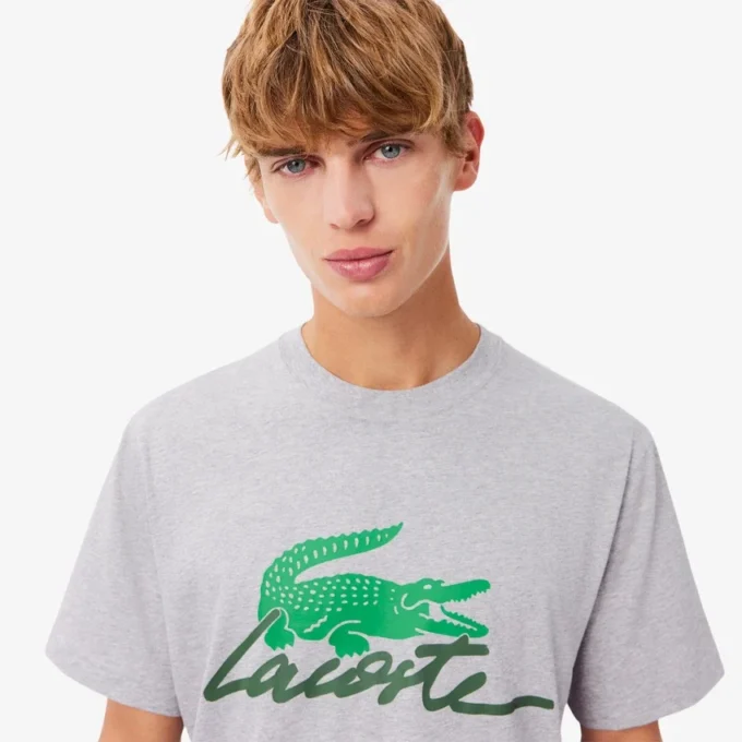 T-shirt da uomo in cotone stampata T-shirt da uomo in cotone stampata