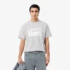 T-shirt da uomo in cotone stampato, vestibilità classica T-shirt da uomo in cotone stampato, vestibilità classica