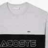 T-shirt da uomo in jersey color block con vestibilità alta T-shirt da uomo in jersey color block con vestibilità alta