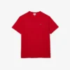T-shirt da uomo in jersey di cotone con collo rotondo e vestibilità ampia