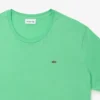 T-shirt da uomo in jersey di cotone con collo rotondo e vestibilità ampia