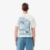 T-shirt da uomo in jersey di cotone con stampa T-shirt da uomo in jersey di cotone con stampa