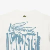 T-shirt da uomo in jersey di cotone con stampa T-shirt da uomo in jersey di cotone con stampa