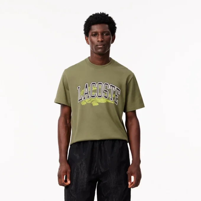T-shirt da uomo in jersey di cotone Signature T-shirt da uomo in jersey di cotone Signature