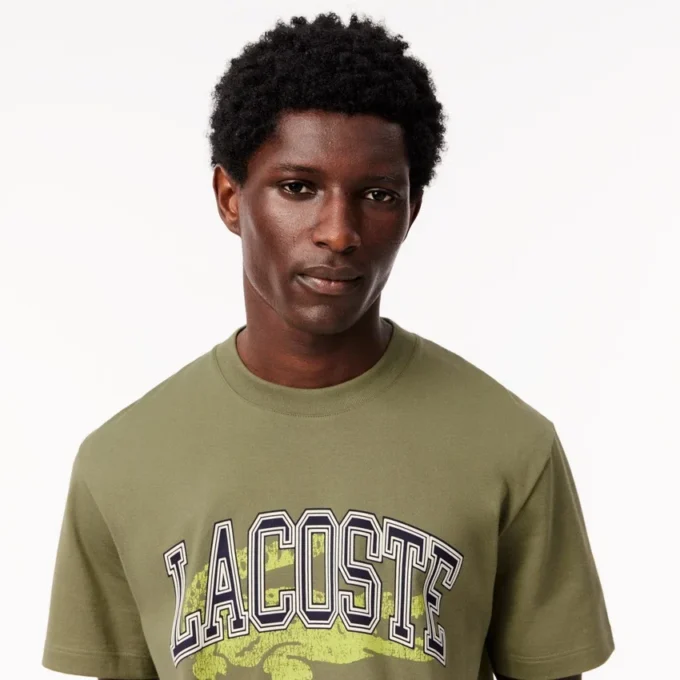 T-shirt da uomo in jersey di cotone Signature T-shirt da uomo in jersey di cotone Signature