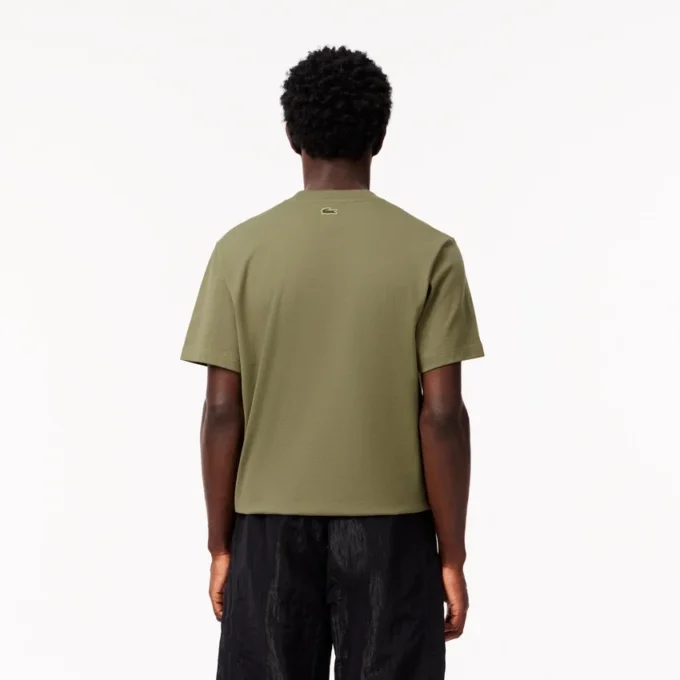 T-shirt da uomo in jersey di cotone Signature T-shirt da uomo in jersey di cotone Signature