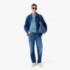 T-shirt da uomo in jersey di cotone stampato T-shirt da uomo in jersey di cotone stampato