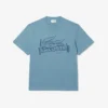 T-shirt da uomo in jersey di cotone stampato T-shirt da uomo in jersey di cotone stampato