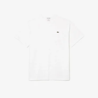 T-shirt da uomo in Pima con scollo a V e vestibilità ampia