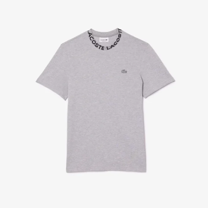 T-shirt da uomo leggera con collo a piqué T-shirt da uomo leggera con collo a piqué