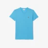 T-shirt da uomo leggera in cotone Pima con scollo a V T-shirt da uomo leggera in cotone Pima con scollo a V