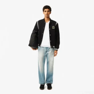 T-shirt da uomo leggera in cotone Pima con scollo a V
