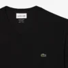 T-shirt da uomo leggera in cotone Pima con scollo a V