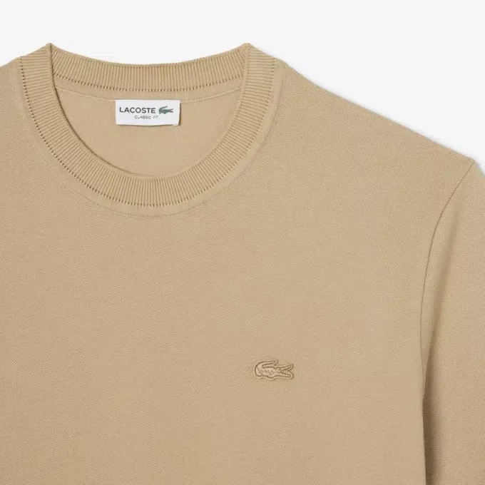T-shirt da uomo Petit Piqué con collo a costine T-shirt da uomo Petit Piqué con collo a costine