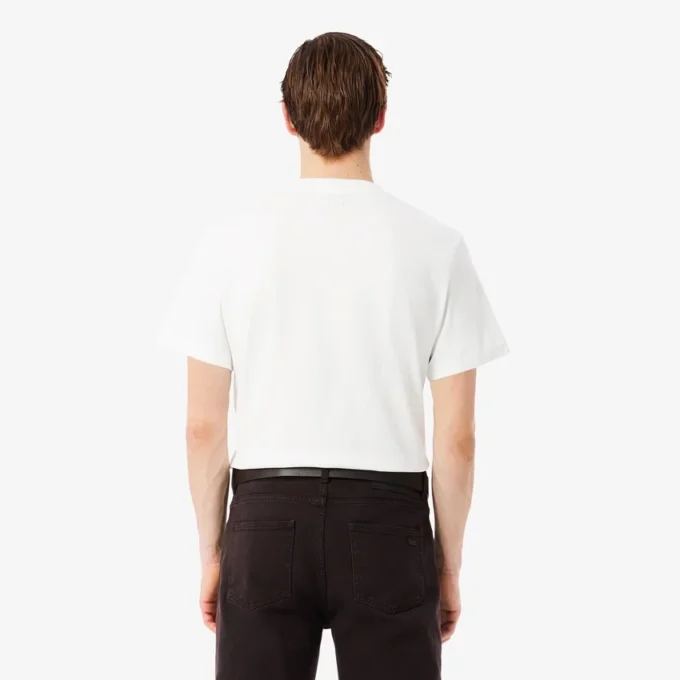 T-shirt dal taglio classico con grande stemma T-shirt dal taglio classico con grande stemma