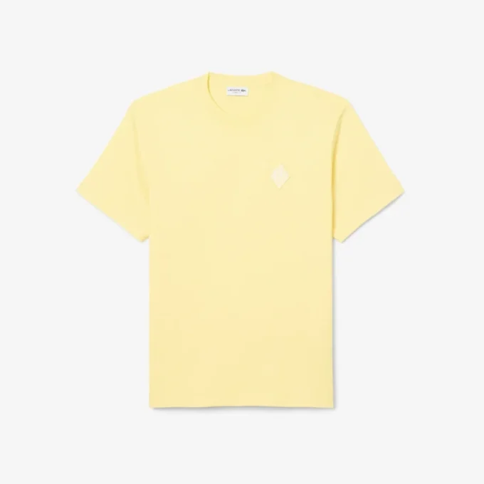 T-shirt dal taglio classico con grande stemma T-shirt dal taglio classico con grande stemma