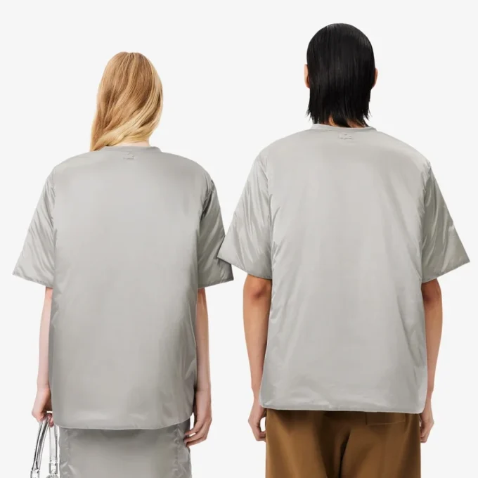 T-shirt imbottita lucida Runway T-shirt imbottita lucida Runway