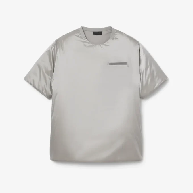 T-shirt imbottita lucida Runway T-shirt imbottita lucida Runway