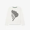 T-shirt in cotone a maniche lunghe T-shirt in cotone a maniche lunghe