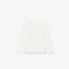T-shirt in cotone a maniche lunghe T-shirt in cotone a maniche lunghe