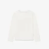 T-shirt in cotone a maniche lunghe T-shirt in cotone a maniche lunghe