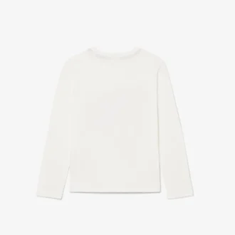 T-shirt in cotone a maniche lunghe