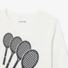 T-shirt in cotone a maniche lunghe T-shirt in cotone a maniche lunghe