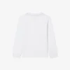 T-shirt in cotone a maniche lunghe per bambini