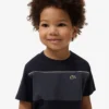 T-shirt in cotone color block T-shirt in cotone color block