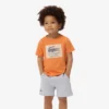 T-shirt in cotone con badge T-shirt in cotone con badge