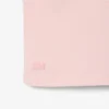 T-shirt in cotone con badge a contrasto T-shirt in cotone con badge a contrasto