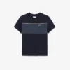 T-shirt in cotone con blocchi di colore T-shirt in cotone con blocchi di colore