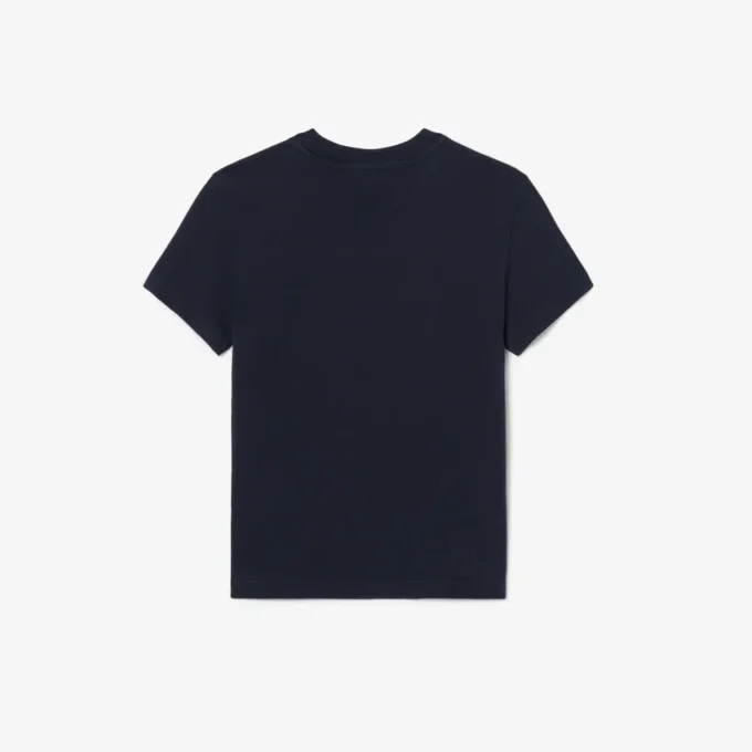 T-shirt in cotone con blocchi di colore T-shirt in cotone con blocchi di colore