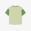 T-shirt in cotone con bordi a contrasto T-shirt in cotone con bordi a contrasto