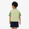 T-shirt in cotone con bordi a contrasto T-shirt in cotone con bordi a contrasto