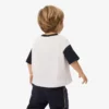 T-shirt in cotone con bordi a contrasto T-shirt in cotone con bordi a contrasto
