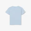 T-shirt in cotone con dettaglio badge T-shirt in cotone con dettaglio badge