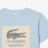 T-shirt in cotone con dettaglio badge T-shirt in cotone con dettaglio badge